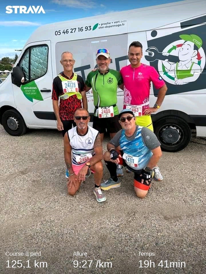 CTER sur les 24h de Villenave d Ornon aout 2023 en présence du grand Mr Gilles Letessier